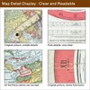 Nustila Flat Earth Map - Gleason's New Standard Map of