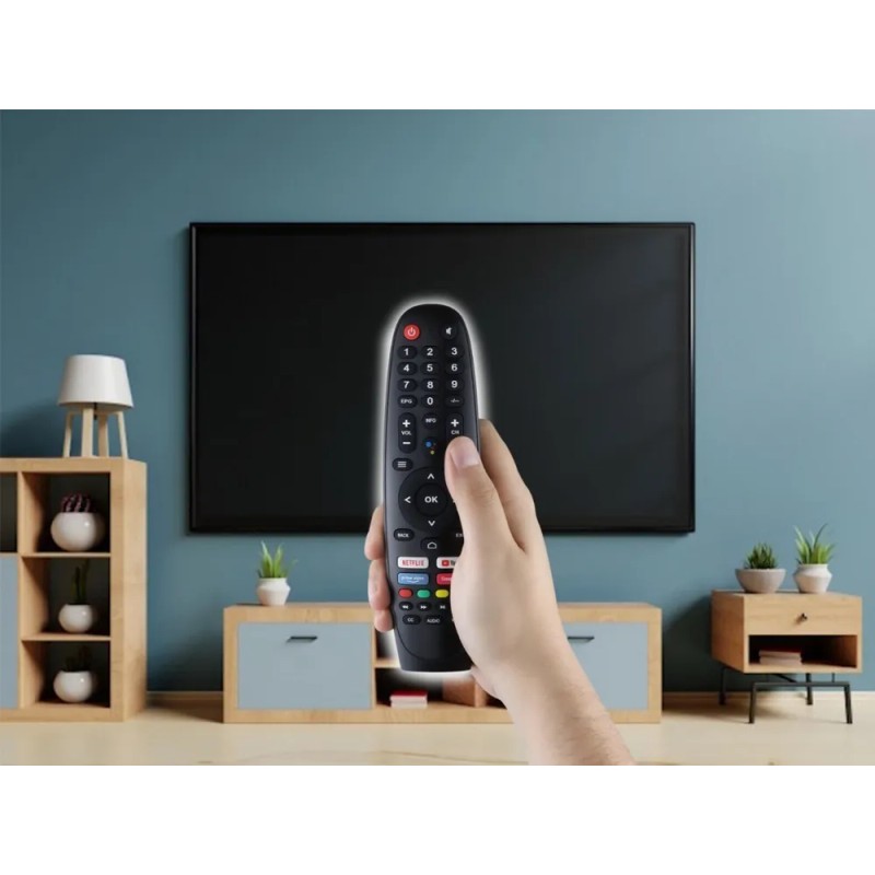 Control Remoto Sansui 4k Smart Tv Android Directo Led