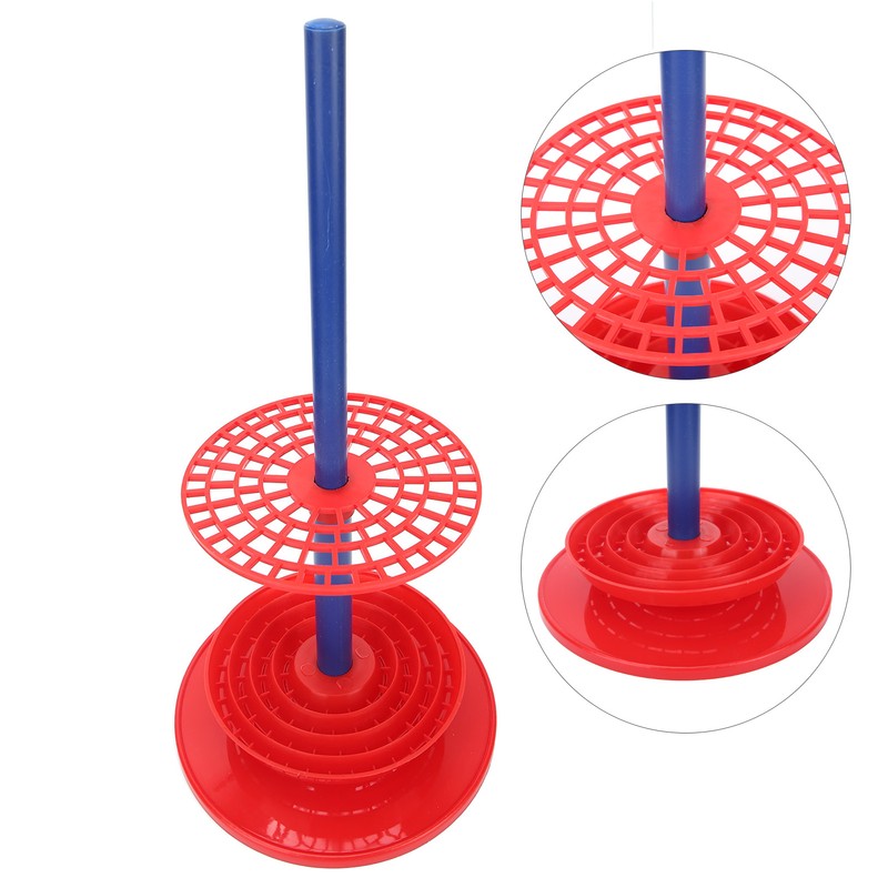 98 Holes Pipette Racks Red Pipette Stand Holder Rack Laboratory
