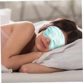 SAFIGLE 1set Travel Eye Masks Soft Breathable Sleeping Eye Covers with Elastic Band for Home Hotels and Travel for Blocking Light and Enhancing Sleep Quality 2pcs