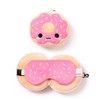 Puckator Travel Pillow with Relaxeazzz Mask - Donut