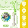 Roucerlin E-TPU Floating Dog Fetching Toys with Nylon Rope, Interactive