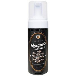 Morgan's Pomade Body Building Mousse, Medium Hold Hair Styling Mousse, Adds Volume and Texture, Suitable for Wavy and Curly Hair 5.2 Fl Oz