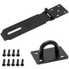 Door Padlock Hasp, 5 Inch Stainless Steel Padlock Hasp and