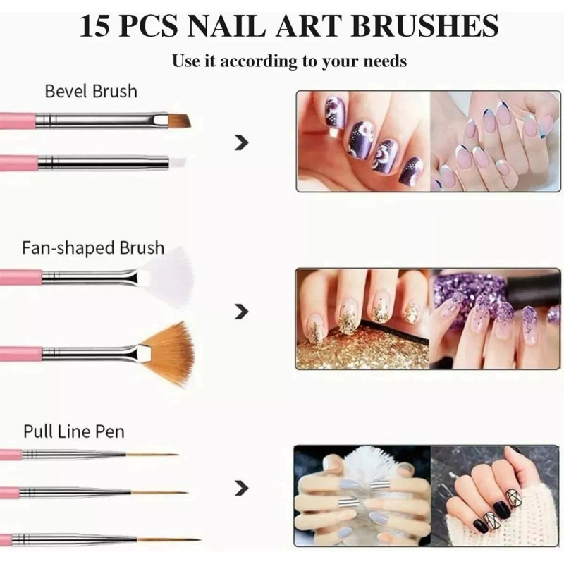 QDS BEAUTY Kit Uñas Lámpara Uv Led Drill Taladro Y