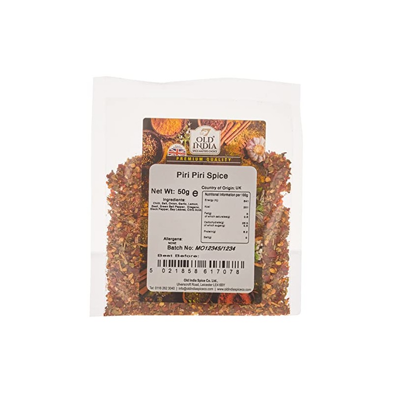 Old India Piri Piri Spice 50g