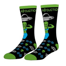 Top Hat Lemon Women's Novelty Sock, Alien Ab-duction, 5-10