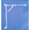 Vertical Blind Clear Valance Clip Bracket - PKG of 20