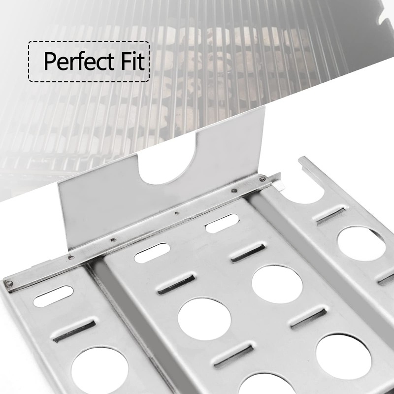 Hongso Stainless Steel BBQ Gas Grill Heat Plate Shield for
