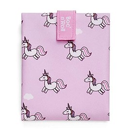 Roll'eat ® Reusable Sandwich Bag | Sandwich Container | Eco Friendly Food Bag | Reusable and Washable Sandwich Wrap | Unicorns - Boc'n'Roll Animals