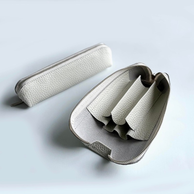 Leather Workshop Innoshima Pen Case, Pencil Case, Roll Pen Case,