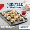 Farberware Nonstick Bakeware 3-Piece Cookie Pan Set, Gray