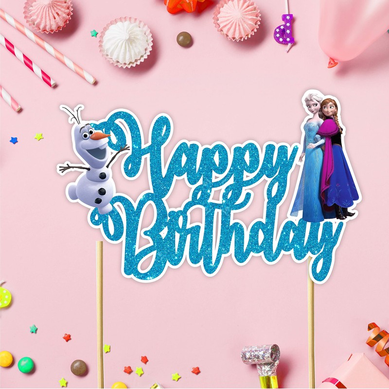 Seyal® Fro - Decoración para tarta de feliz cumpleaños