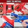 Foam Glider Launcher Toy, Kids Outdoor Flying Airplane Set, 13.2''