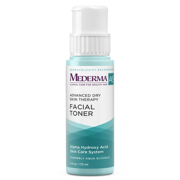 Mederma AG Facial Toner – with glycolic acid to cleanse pores for a smooth, healthy complexion - eucalyptus for a cooling effect – dermatologist recommended brand - fragrance-free - 6 ounce