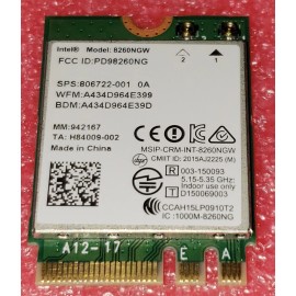 Intel 8260NGW Dual Band Wireless-AC Bluetooth 4.2 WiFi M.2 Wireless Card