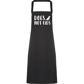Hippowarehouse Dogs Not Kids Apron kitchen cooking painting DIY onesize adult