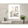 Twisted R Design 11x14 Serene Bath Bathroom Canvas Print Wall