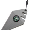 2PCS 6 in 1 Outdoor Knife Sharpener with Compass Survival
