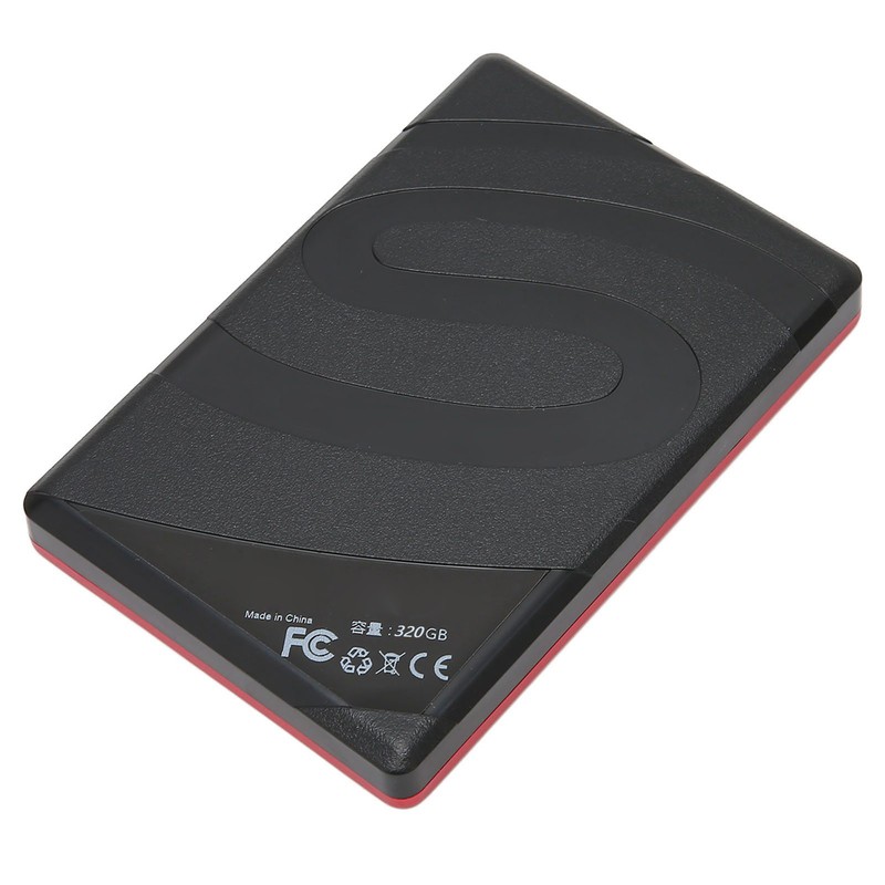 2.5in Red External HDD 6Gbps Transmission Portable External HDD Aluminum
