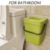 stonespace Small Kitchen Trash Can with Lid, Compost Bin Indoor