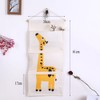 MSLSOZ Hanging Storage Bags, Cute Giraffe Pattern Wall Hanging 60