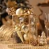 Valery Madelyn Christmas Tree Decorations 60pcs, Gold and Silver White