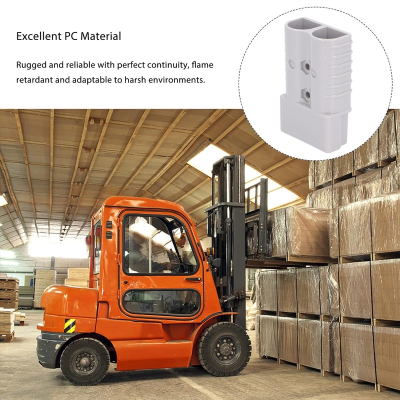 Battery Quick Connector 2/0 AWG Electric Forklift Charging Plug with