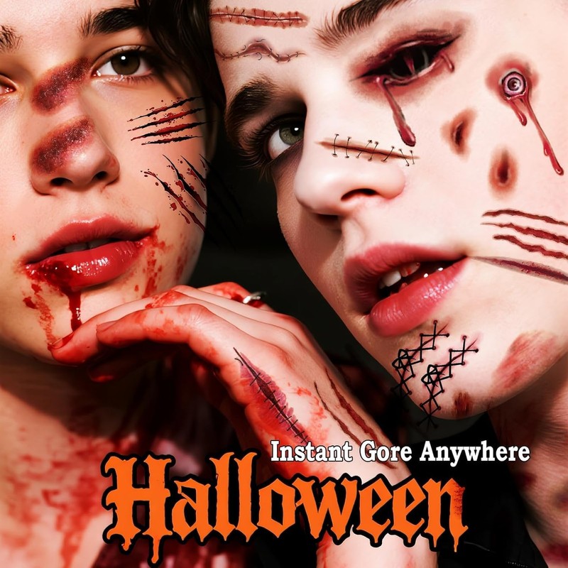 Sangre Falsa para Halloween 60 ml + 2 Pegatinas de