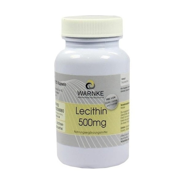 Warnke Lecithin 500 mg Capsules 100 cap