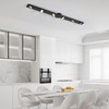 Garwarm Modern Ceiling Light Track Lighting, 47 Inch Dimmable LED