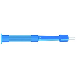 Gima - Sterile Disposable Biopsy Curettes / Punches, Sharp Blade Made of Seamless Stainless Steel, Latex-Free, Ribbed Handle, Size: Ø 3 mm, Blade Length 8 mm, 10 Curettes in Blister Pack