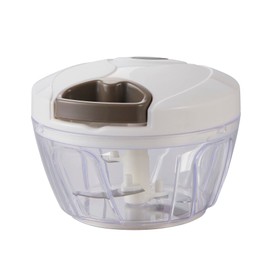 Takehara Can Chopper, Easy Chopper, Medium Size, Diameter 4.9 x Height 3.5 inches (12.5 x 9 cm), Compact, Easy to Pull on a String, Capacity: 15.9 fl oz (450 ml), 3 Blades, A-94, White/Green