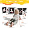 High Contrast Baby Flashcards with Black and White Tummy time
