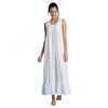Eship Exports 100% Cotton iconic white bohemian nightgown Victorian style