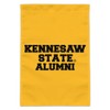 Kennesaw State Owls Alumn Garden Yard Flag