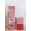 DII Hard Sided Collapsible Fabric Storage Container for Nursery, Offices,