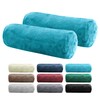 BaSaTex Pack of 2 Bolster Cushion Covers 15 x 40