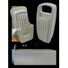 MAAJ Set of 2 Double Sided Nail Brush Holder and