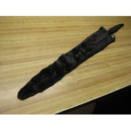 Tanned Black Gamma Mink Hide # 1 Quality