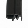 Door Trim Seal with Internal Rubber Flange 45/64" Bulb Diameter