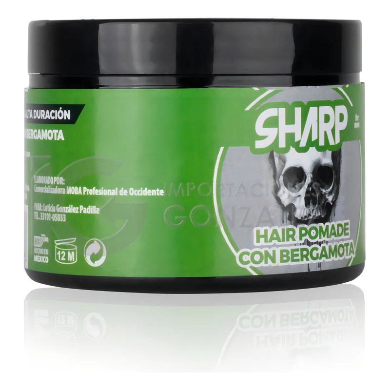 Pomada Para Peinar Y Fijar Cabello Con Bergamota Sharp 150g