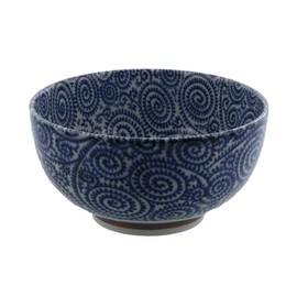 テーブルウェアイースト おこのみ丼ぶり 大 800cc 古染たこ唐草