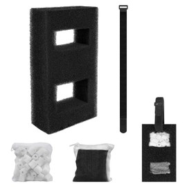 A1376 Filter Media Kit for Fluval Spec Betta Evo Flex Aquariums 1Pack