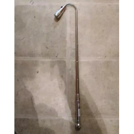 Roughneck Magnetic LED 2 Ft Extension W/Flexible Neck Worklight - Silver