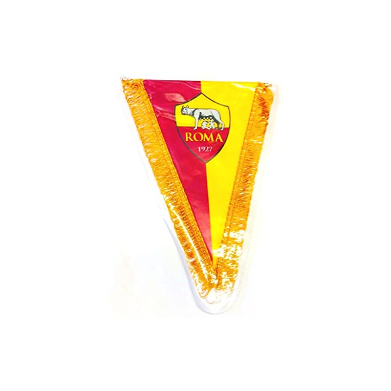 Gagliardetto ROMA UFFICIALE Misura cm. 20 x 28 Medio Giallorosso