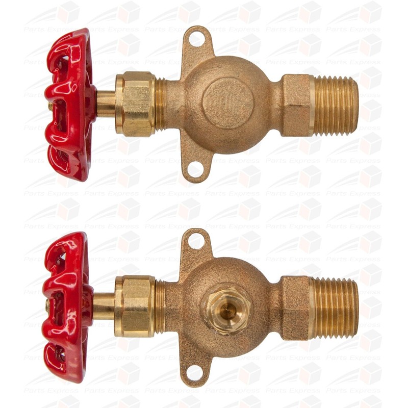 DUCO® Steamer Sight Glass Water Gauge Valve Set for STEAMASTER