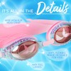 Swimming Goggles For Girls - Mermaid Kids Swim Goggles By