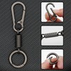 NCEDFYLER JY Metal Keychain Clips with O Rings, Quick Release