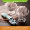 Spring Chef Ice Cream Scoop with Soft Grip Handle, Professional